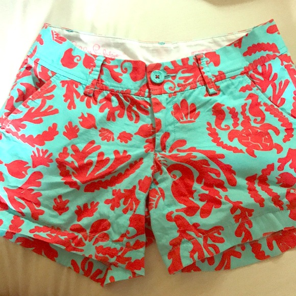 Size 0 Lilly Pulitzer shorts - The Callahan Short - Picture 1 of 4